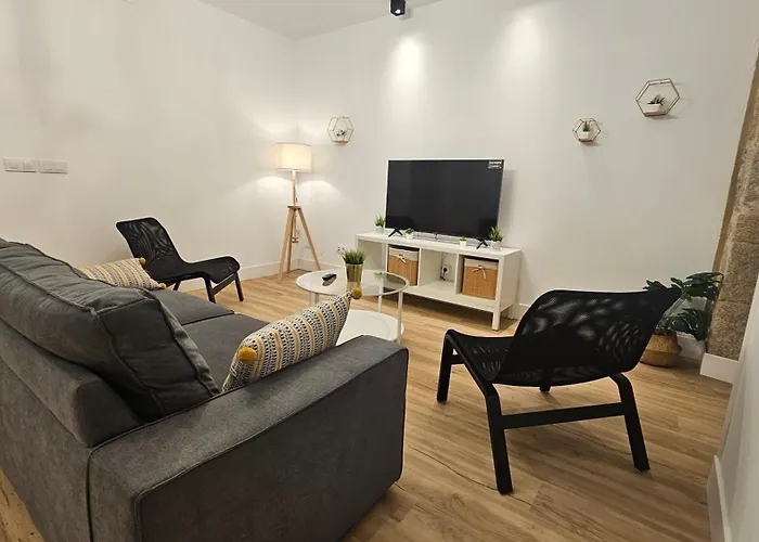 Apartamentos En El Centro - Plaza De Amboage - Wifi