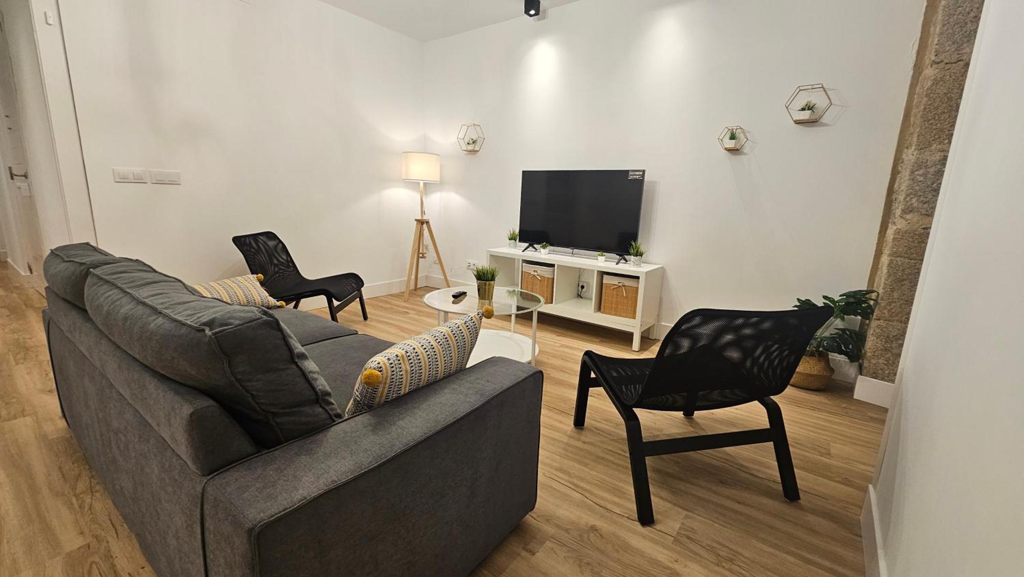Apartment En El Centro - Plaza De Amboage - Wifi
